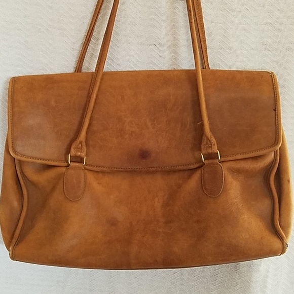Vintage Coach Soft Side Briefcase Laptop Bag